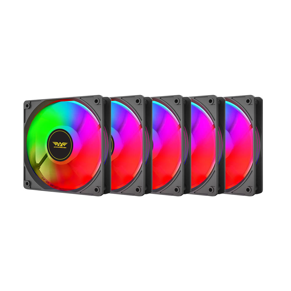 Armaggeddon Chroma Kit 3000 Cooling 12CM Fan Kit Black - additional view