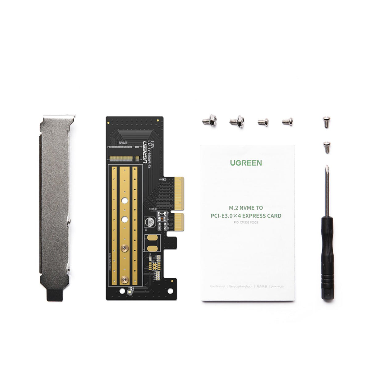 UGREEN CM302 M.2 NVME to PCI-E3.0X4 Express Card