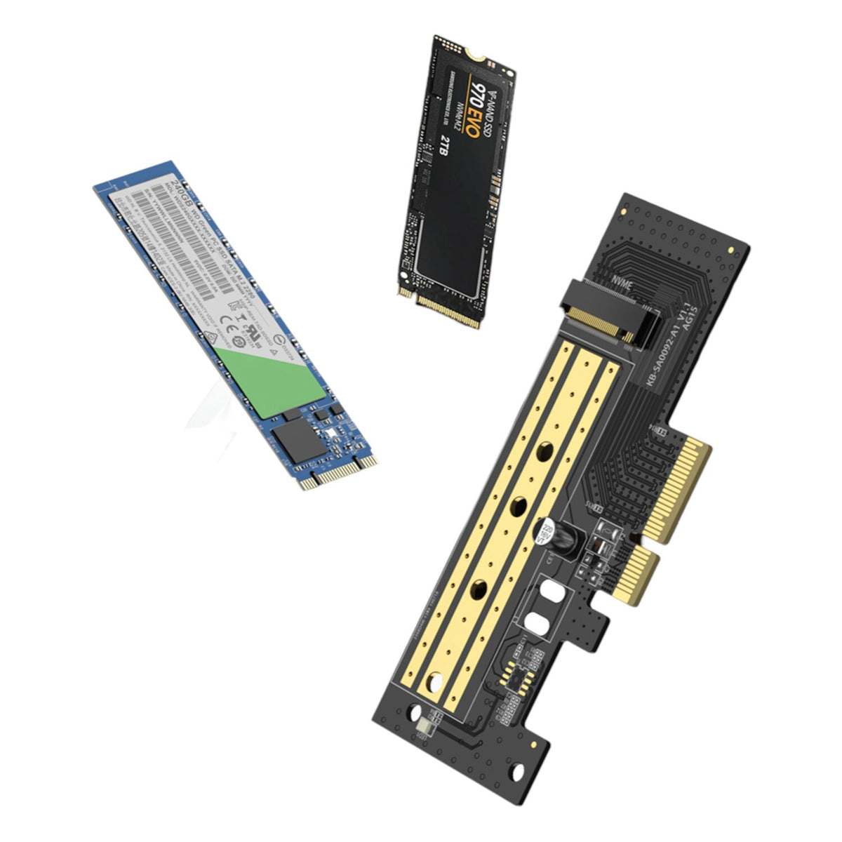 UGREEN CM302 M.2 M/B-Key to PCI-E 3.0 Expansion Card