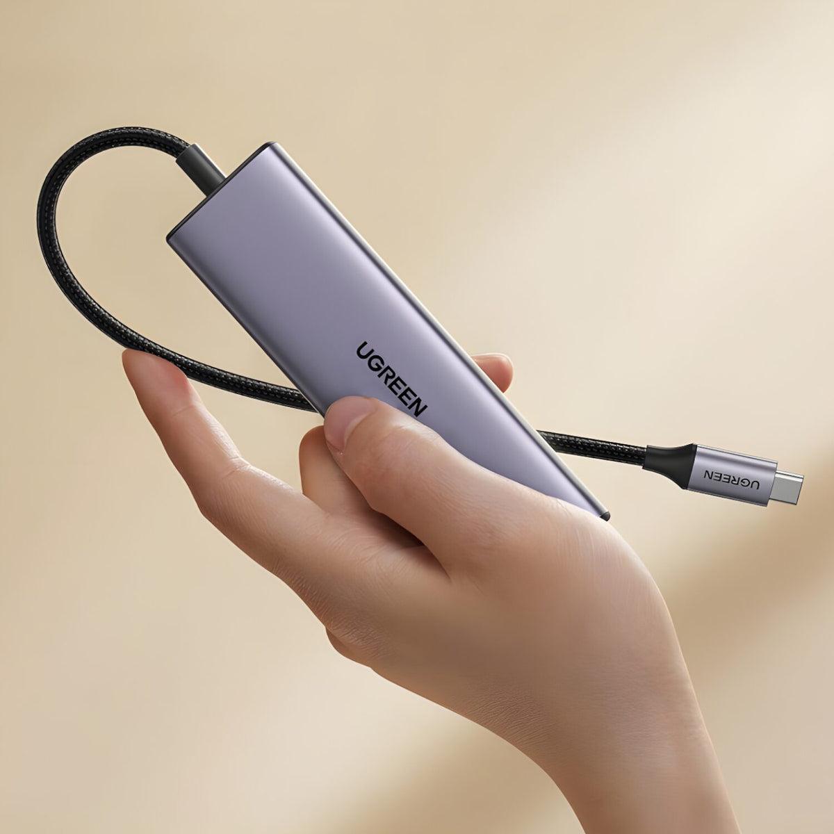 UGREEN Revodok 5-in-1 Type-C Hub | 4K HDMI | Type-C | USB3.0