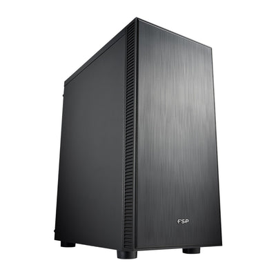 FSP CMT223S ATX Mid Tower Chassis - Black