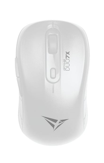Alcatroz Airmouse Duo 7X Bluetooth and Wireless Mouse - White