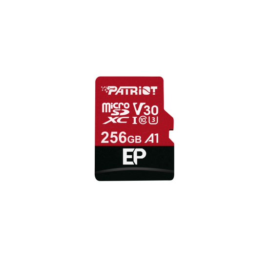 Patriot 256GB EP Series V30 A1 microSD Card