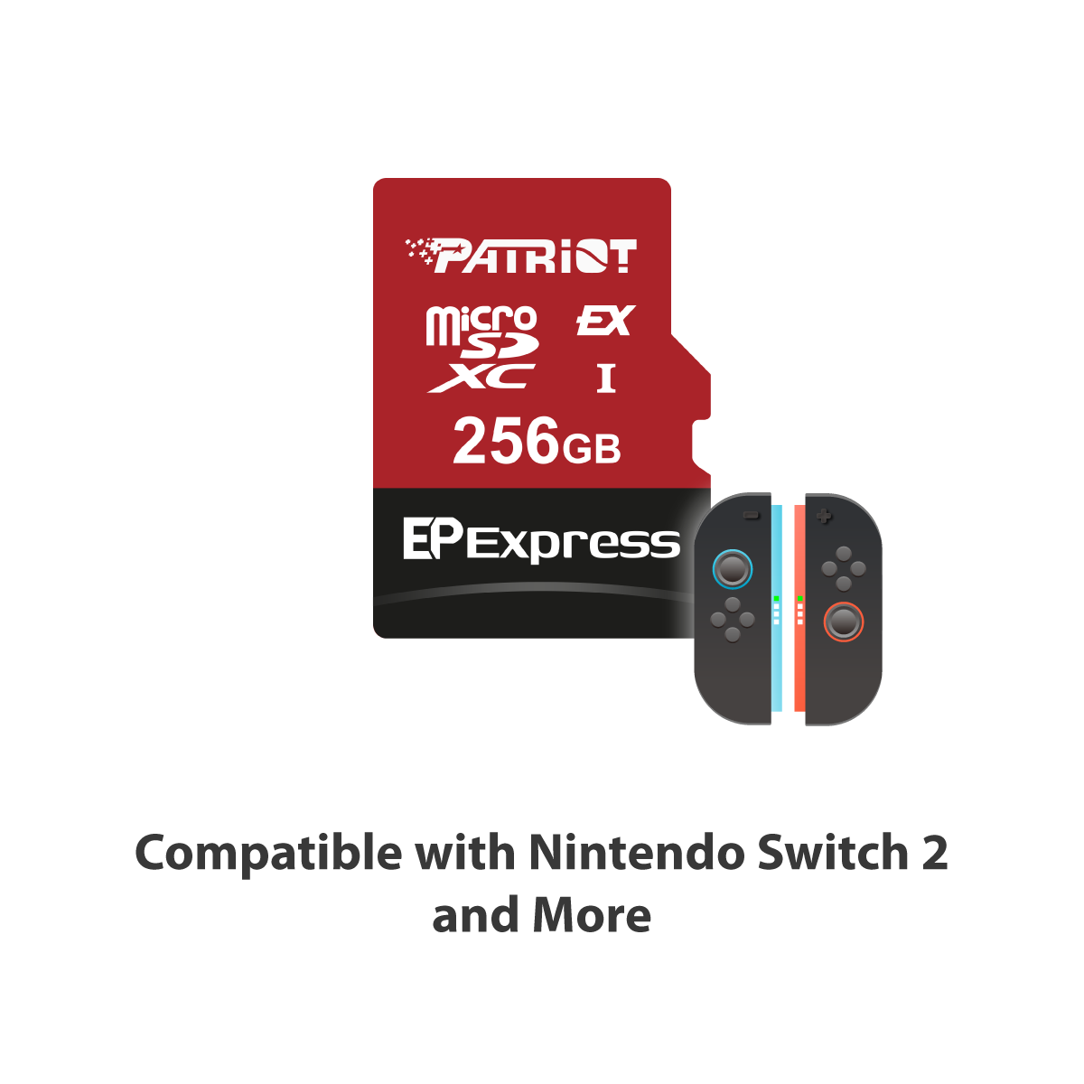 Patriot Ep Series 512GB Microsdxc Express Card For Nintendo Switch 2 - additional view