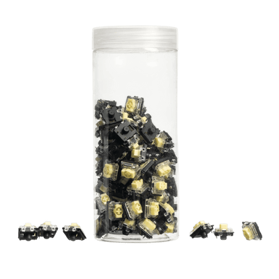 Keychron Banana Gateron KS-33 Low Profile 2.0 Mechanical Switch 110 pcs