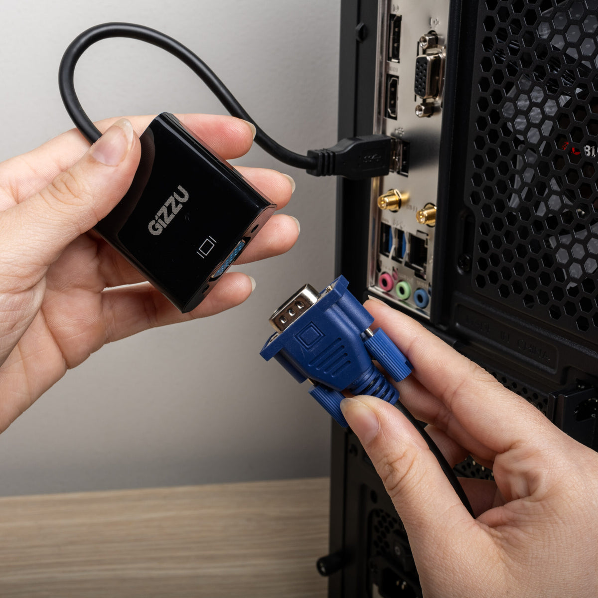 Gizzu USB3.0 to VGA Adapter