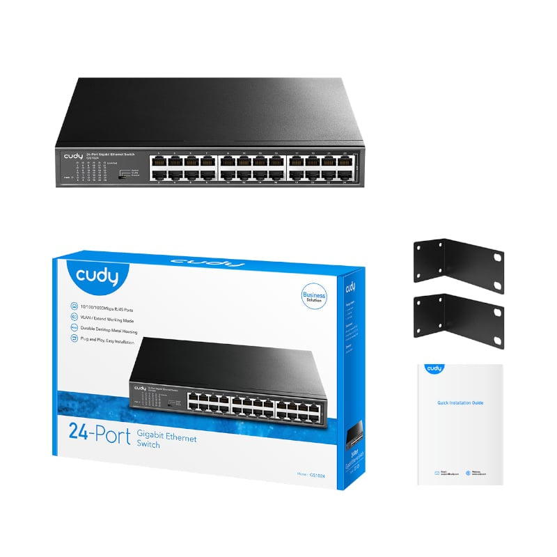 Cudy 24 Port Gigabit Metal Switch