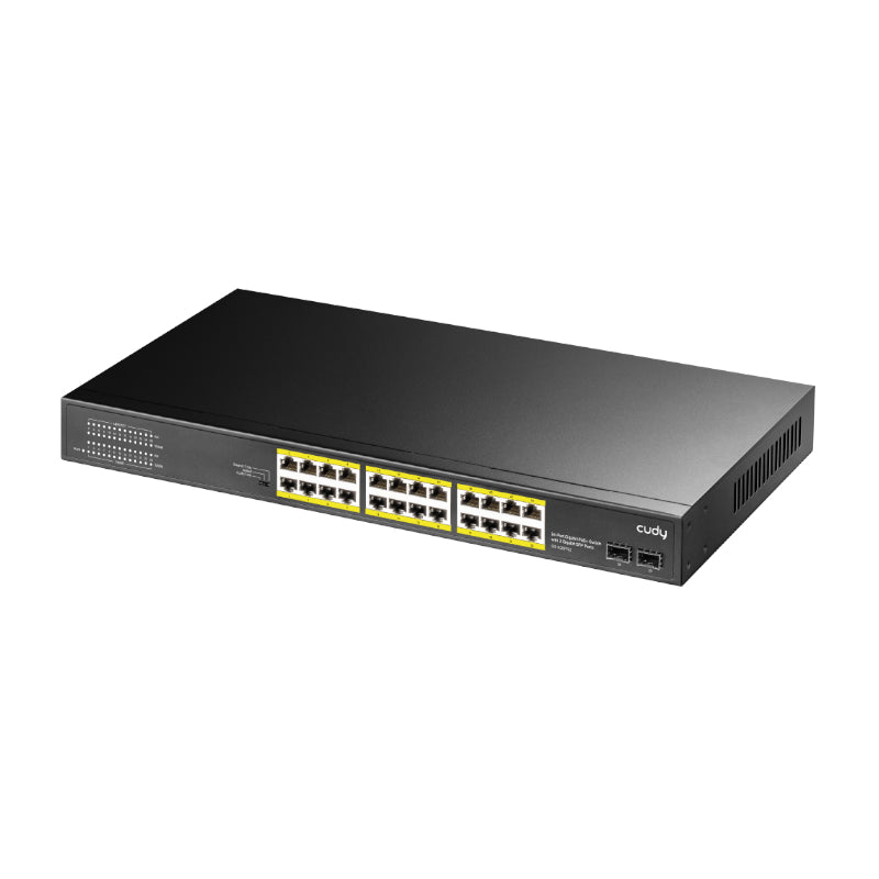 Cudy 24-Port Gigabit PoE+ Unmanaged Switch