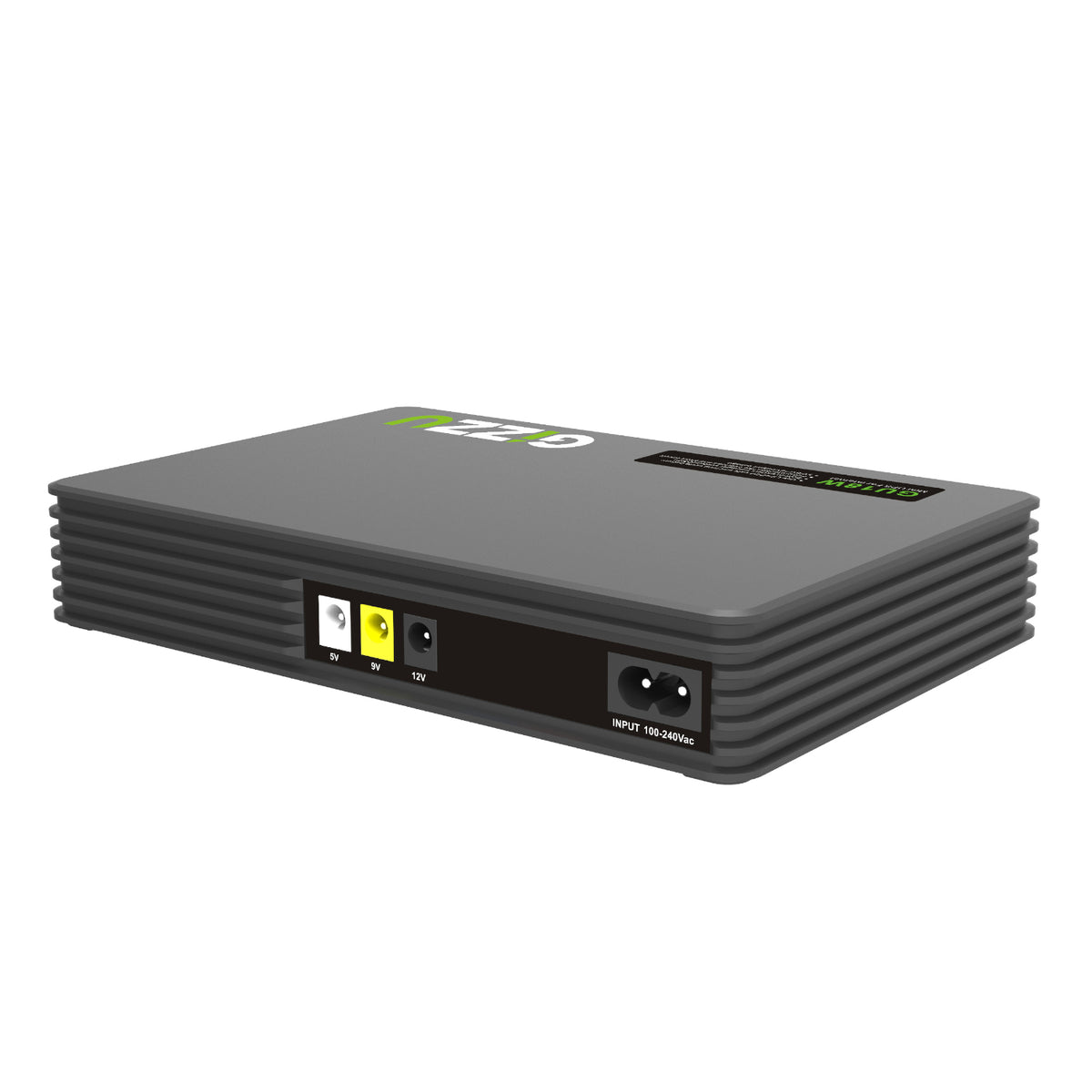 Gizzu SURF Simple 18W 55Wh LiFePO4 MINI DC UPS - Black