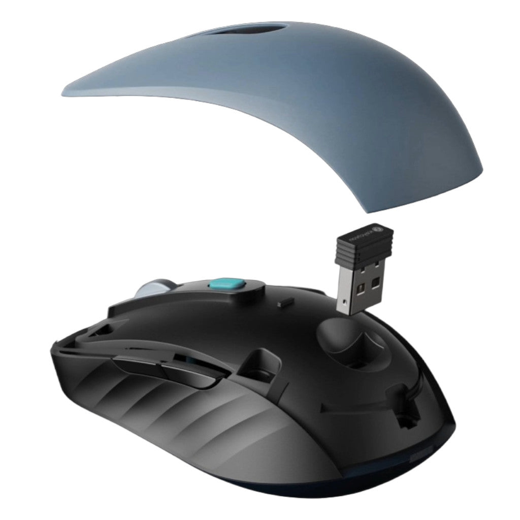 Keychron B33 80% TKL Wireless Keyboard and Mouse Combo – Black/Green