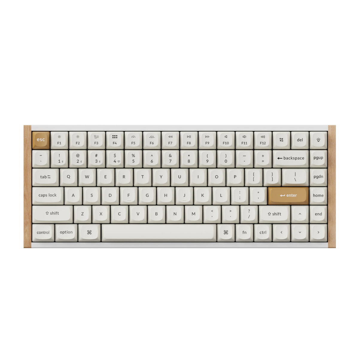Keychron K2 HE Wireless Special Edition Magnetic Custom Keyboard | NEBULA Switch – White