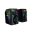 Armaggeddon Lumo 2 RGB 2.0 Stereo Bluetooth Gaming Speakers