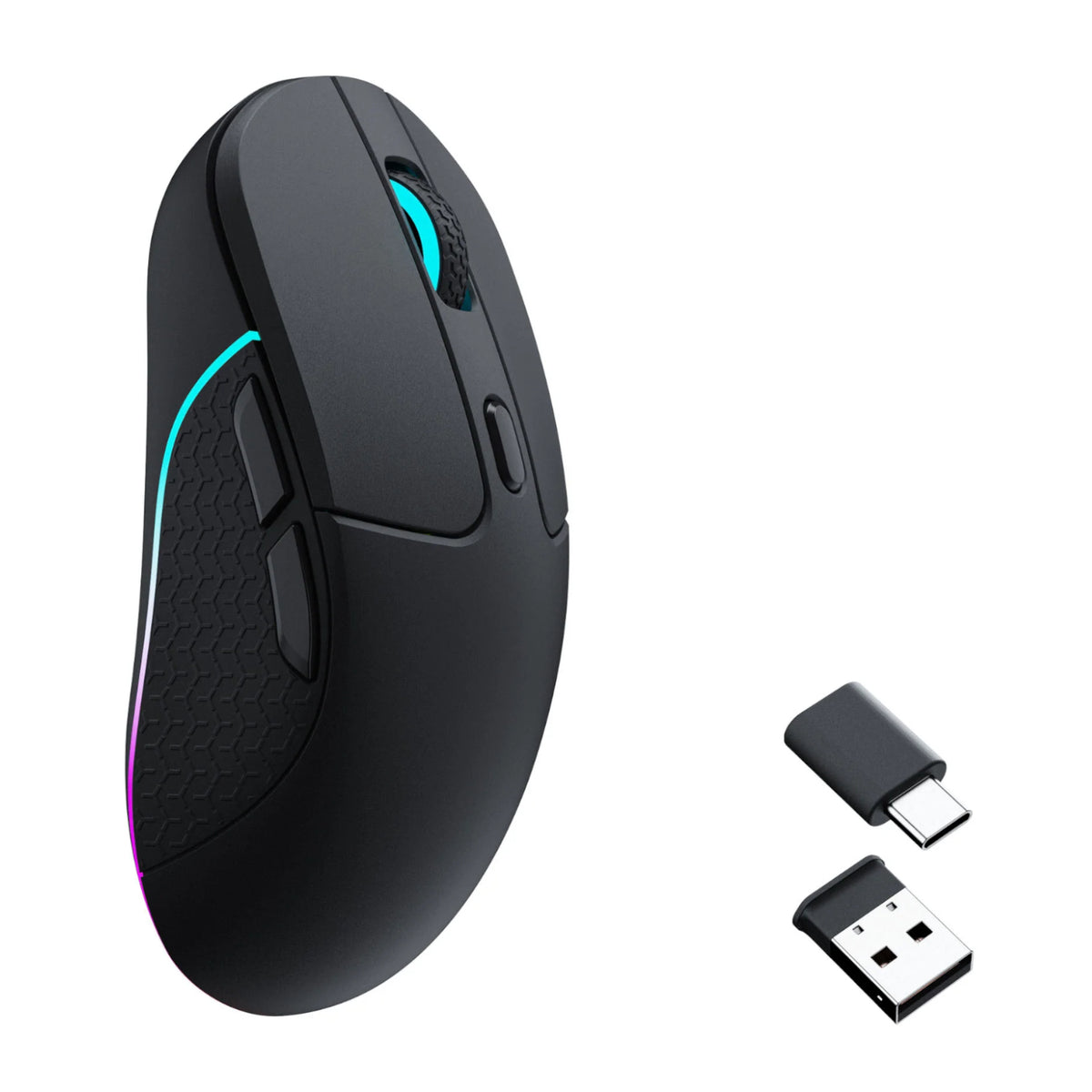 Keychron M3 RGB Wireless Optical Mouse – Black