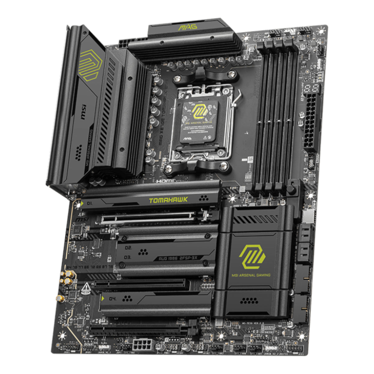 MSI MAG X870E TOMAHAWK WIFI AM5 ATX DDR5 Gaming Motherboard