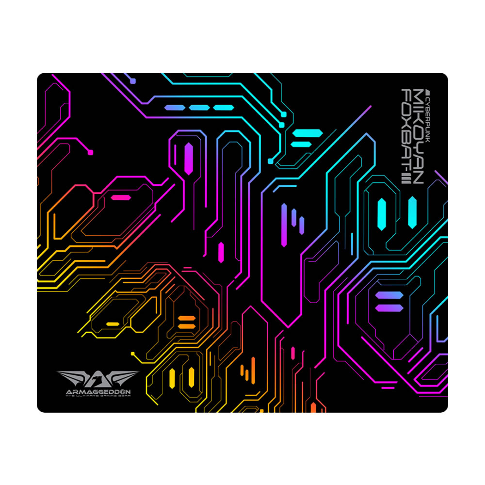 Armaggeddon Mikoyan Foxbat Iii Cyberpunk Wireless Gaming Mouse Black - additional view