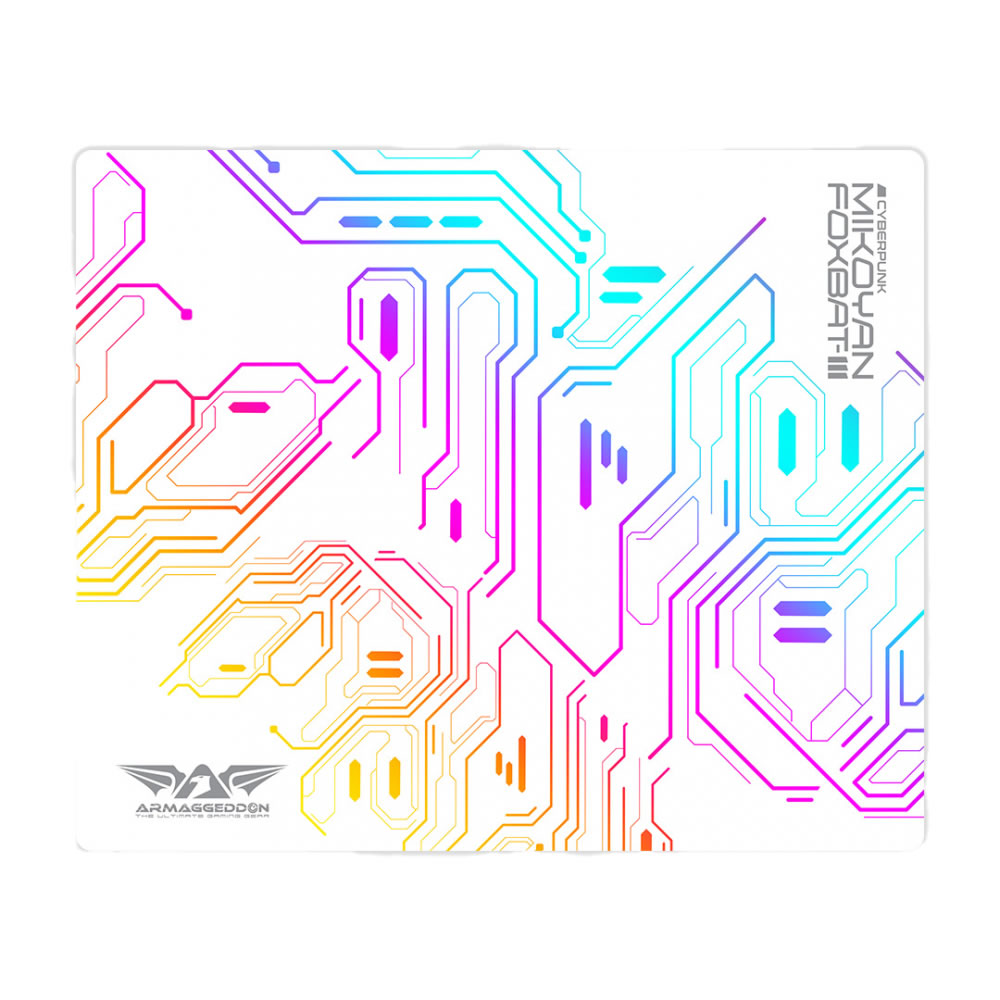 Armaggeddon Mikoyan Foxbat Iii Cyberpunk Wireless Gaming Mouse White - additional view
