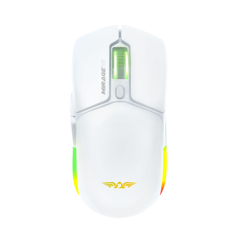 Armaggeddon Mirage Vi Bluetooth Wireless Gaming Mouse White - additional view