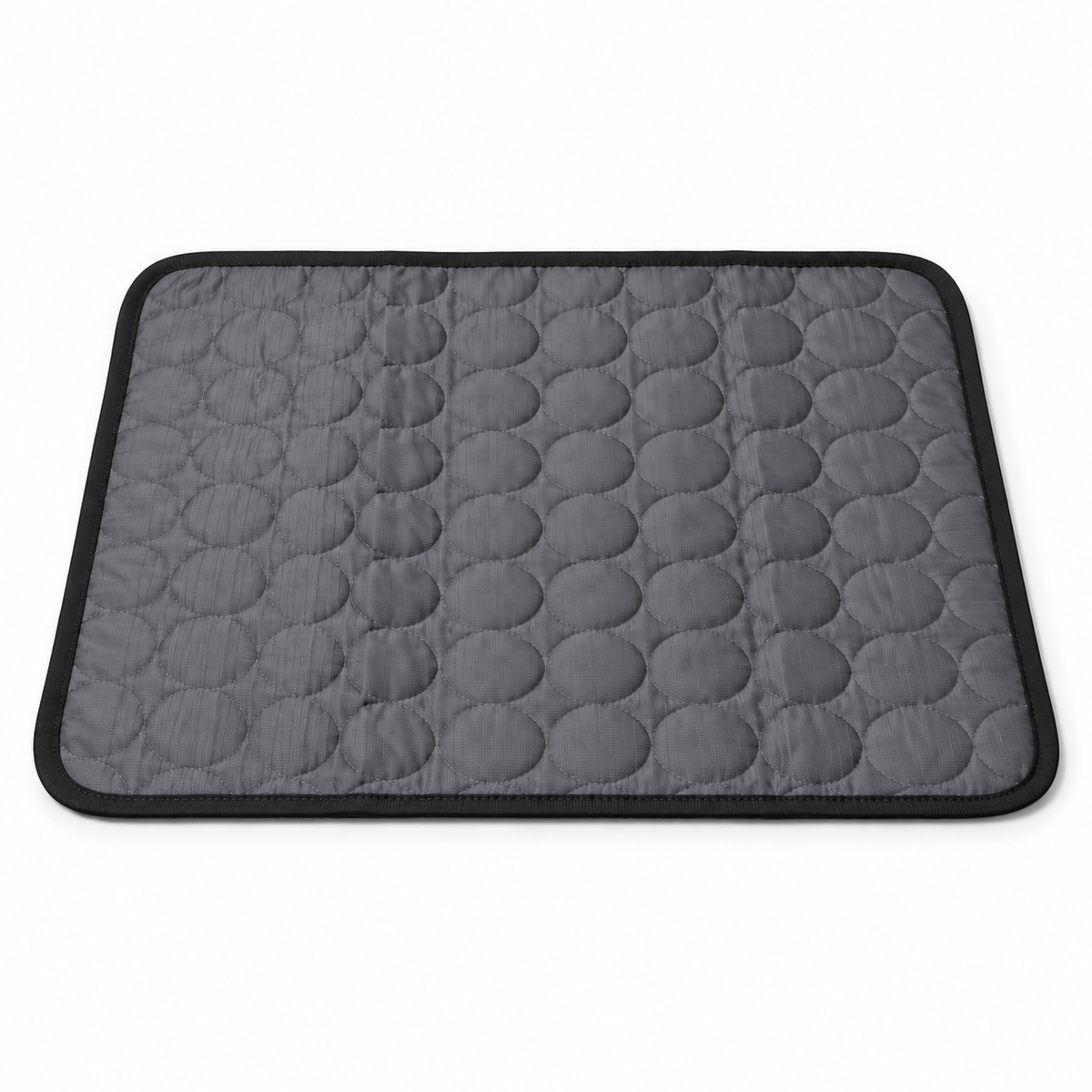 Ice-Silk Cooling Mat for Dogs & Cats – Medium 60 × 50 cm - Grey