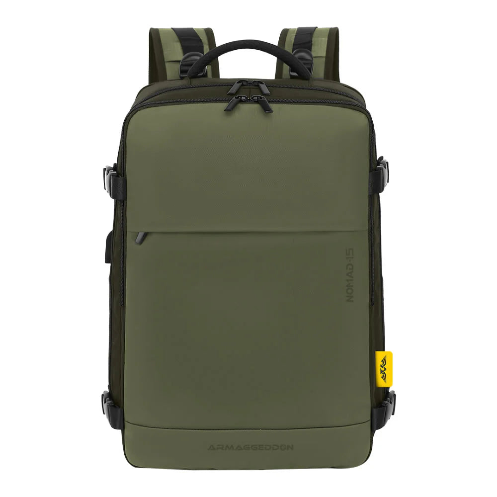 Armaggeddon Nomad 15 Multi-Functional Travel Backpack - Moss