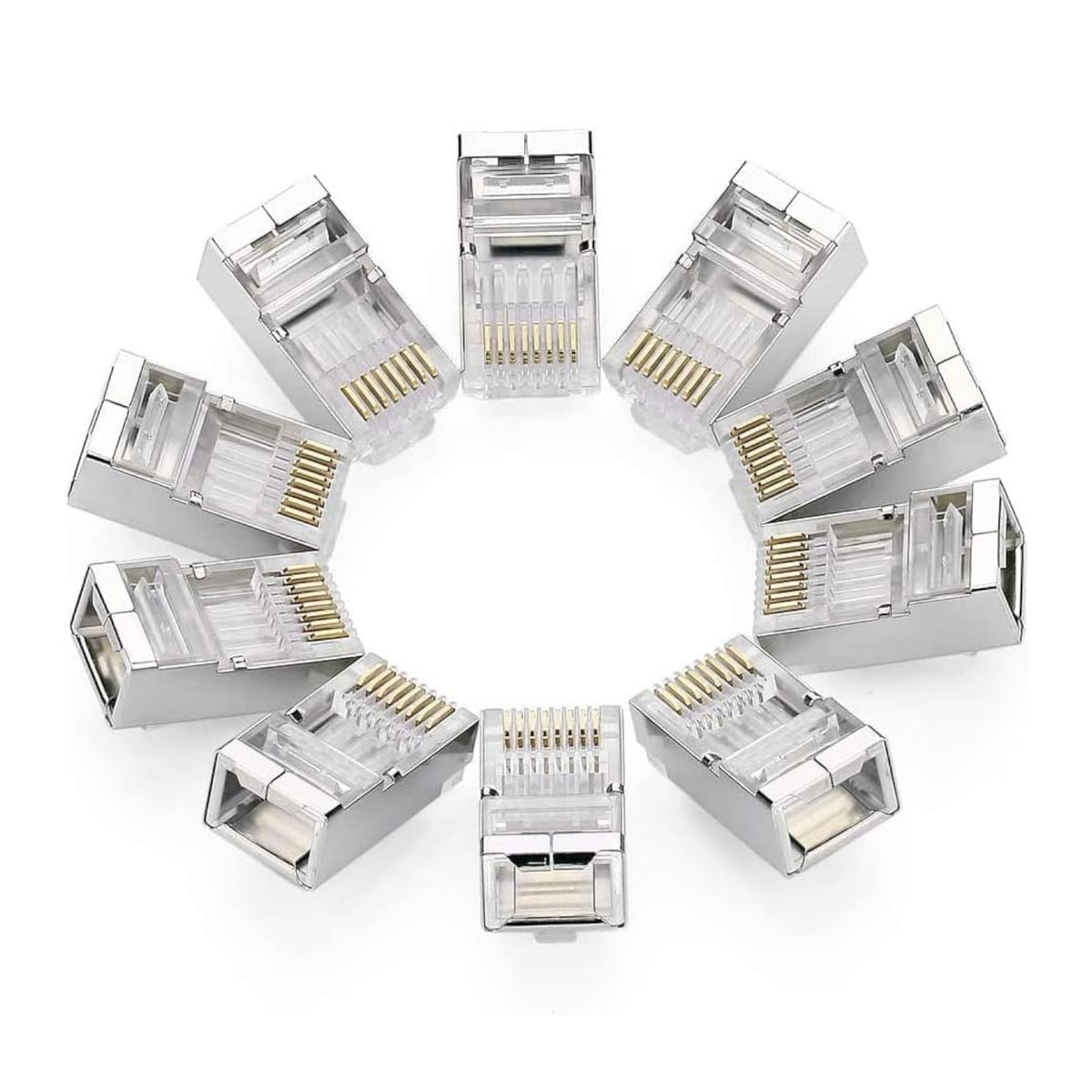 UGREEN CAT6 FTP RJ45 Modular Plugs 10 Pack