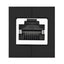 UGREEN RJ45 1Gbps Ethernet Cable Extender Adapter - Black