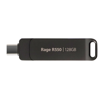 Patriot Rage R550 128GB USB3.2 Swing Type A to Type-C Flash Drive