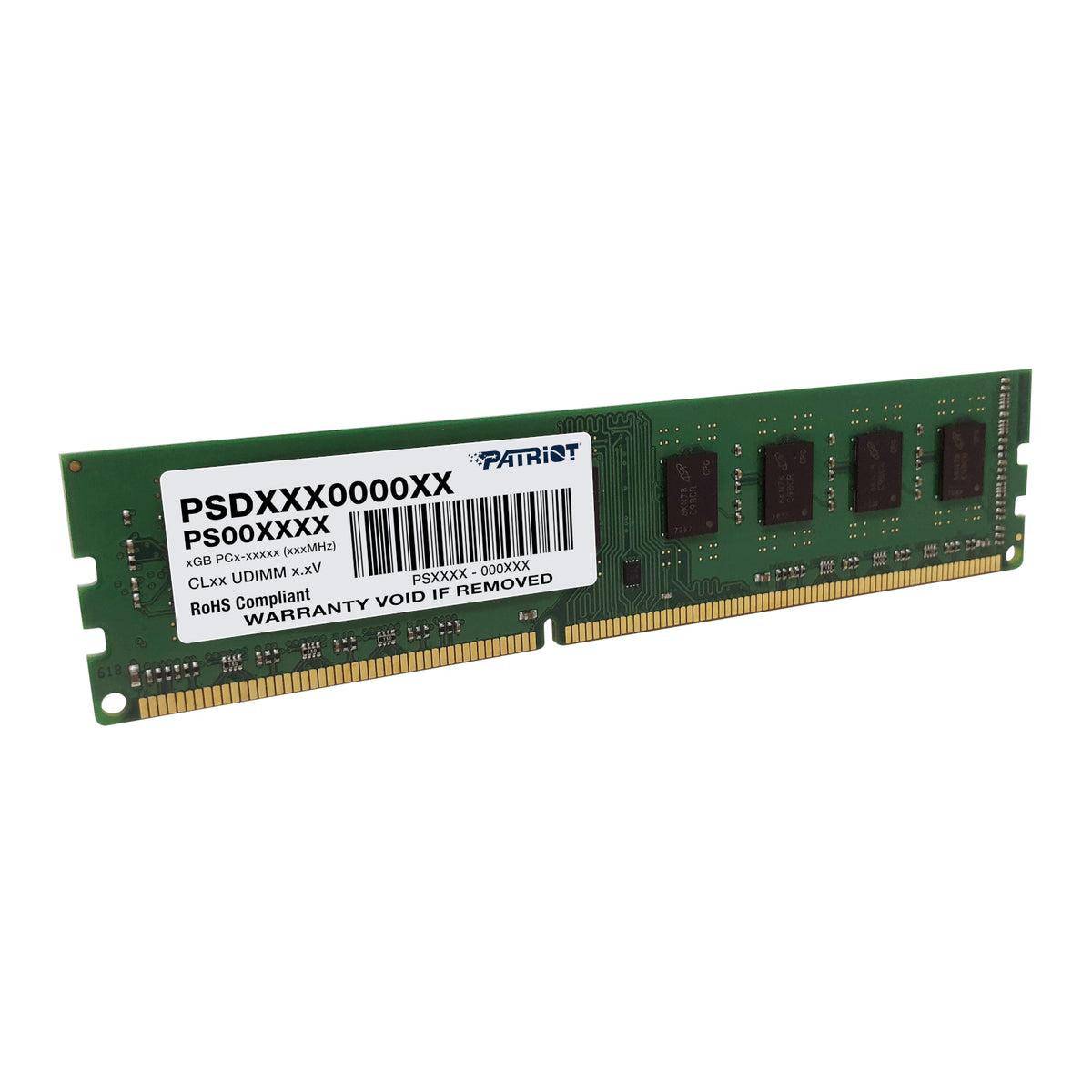 Patriot Signature Line 4GB 1600MHz DDR3 Single Rank Desktop Memory