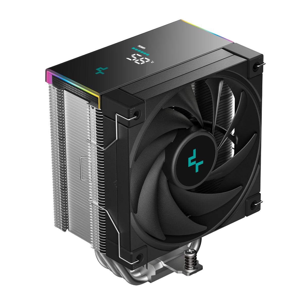 DeepCool AK500S Digital 120mm Air CPU Cooler - Black