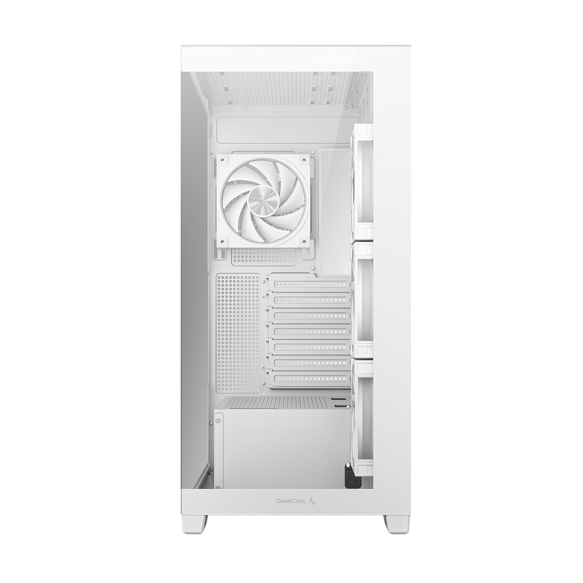 DeepCool CG580 4F V2 ARGB ATX Gaming Chassis – White