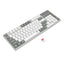 REDRAGON KB SCISSOR KEY 2.4G BT WRS BKWT
