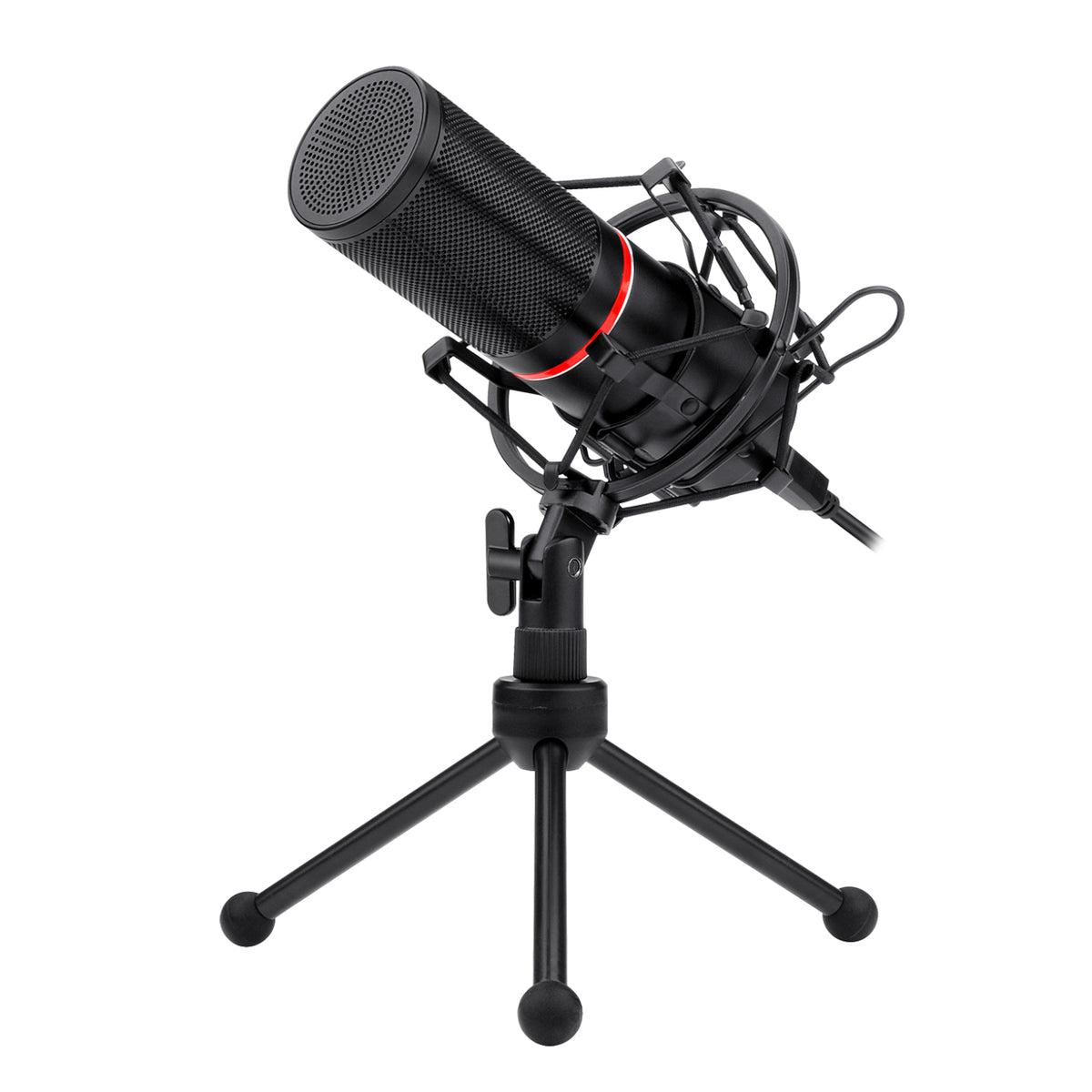 REDRAGON BLAZAR Cardioid USB Gaming Mic and Tripod - Black
