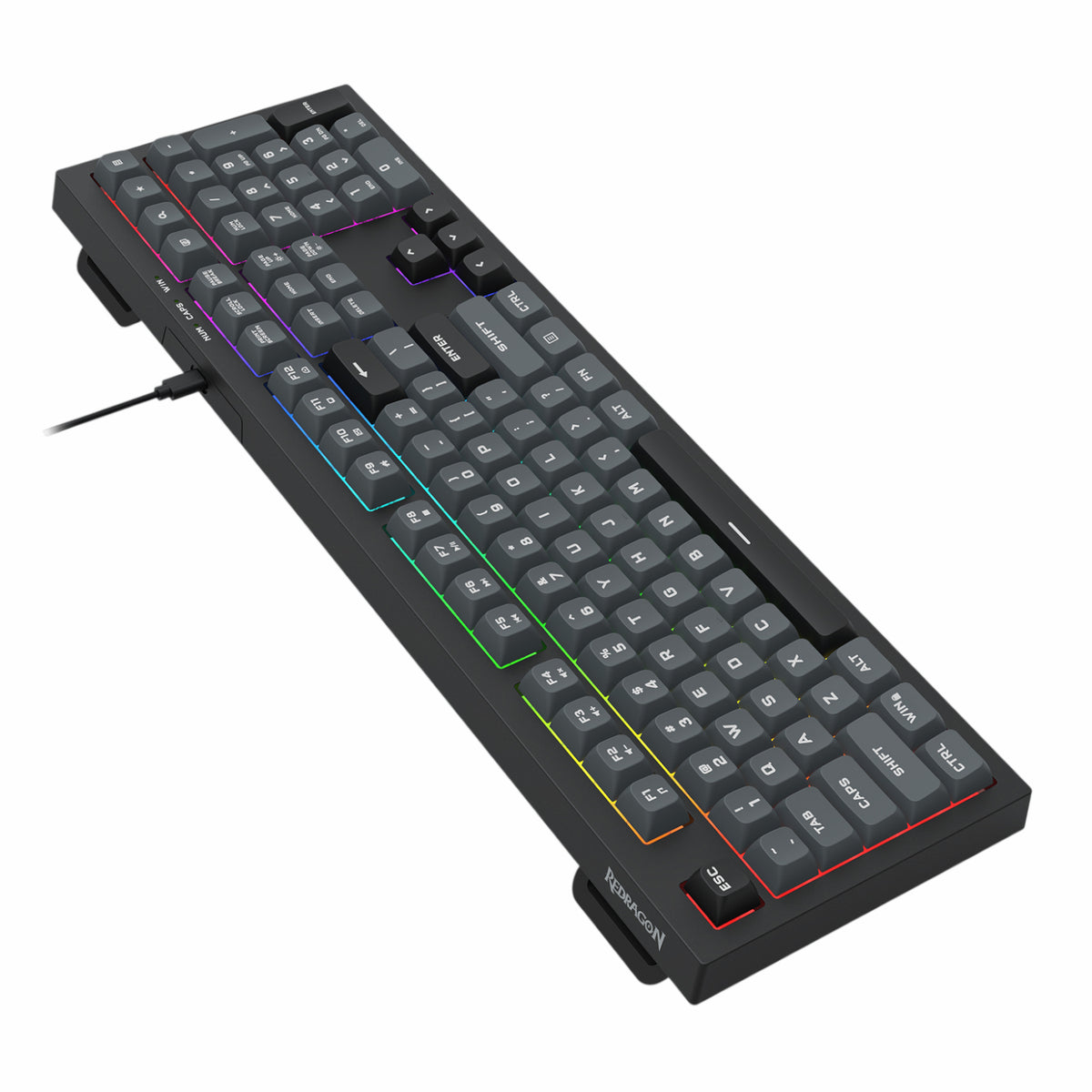 REDRAGON CRUX Membrane Gaming Keyboard - Black