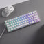 REDRAGON DRAGONBORN Wired Mechanical Keyboard RGB67Key Design - White