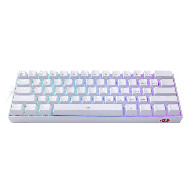 REDRAGON DRAGONBORN Wired Mechanical Keyboard RGB67Key Design - White