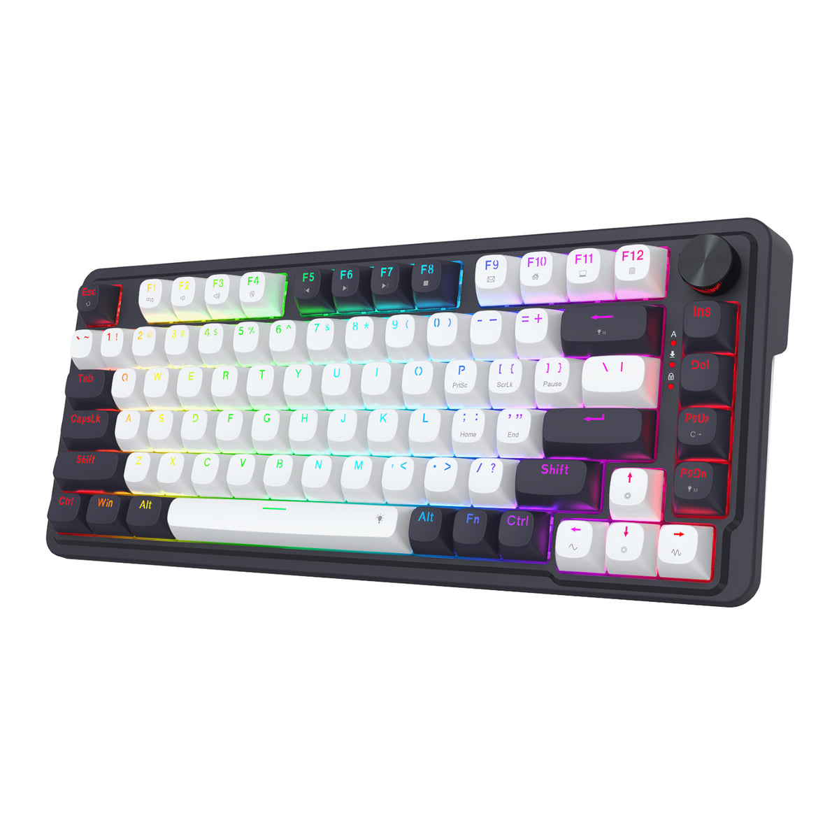 Redragon K673 UCAL 75% Magnetic Ultramag Switch Wired Keyboard - Black