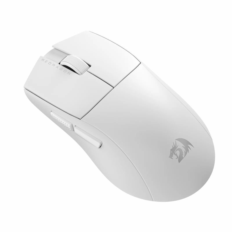 Redragon M916 PRO 1K 3-Mode Wireless Gaming Mouse – White