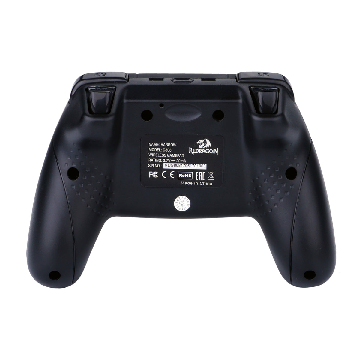 Redragon HARROW Wireless X/D-input(Digital/Analog) PC Controller - Black