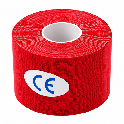 Kinesiology Tape – Elastic Sports & Muscle Support Tape - Red