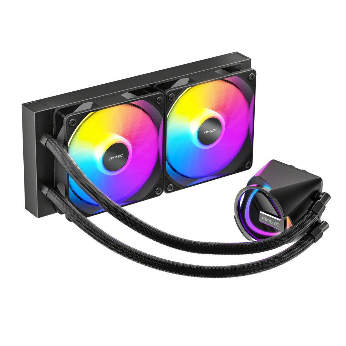 Antec Skeleton 240 ARGB CPU Liquid Cooler Black