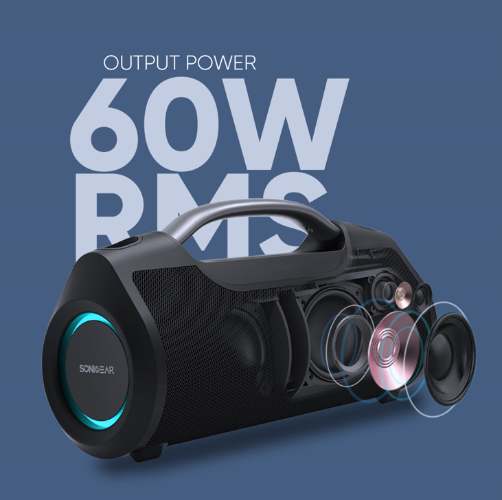 Sonicgear Studiobeats Hd 60W Portable Bluetooth Speakers - additional view