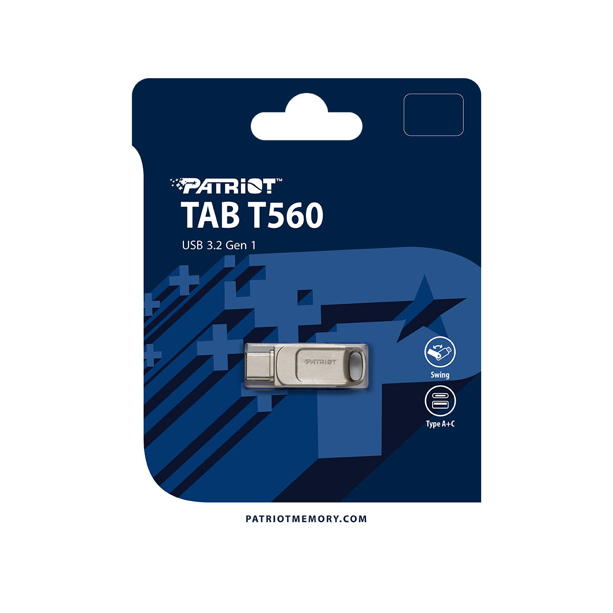 Patriot Tab T560 64GB USB 3 2 OTG Flash Drive - additional view