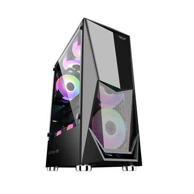 Armaggeddon Tritron 1 ATX Gaming Case With 3XARGB Fans Black - additional view