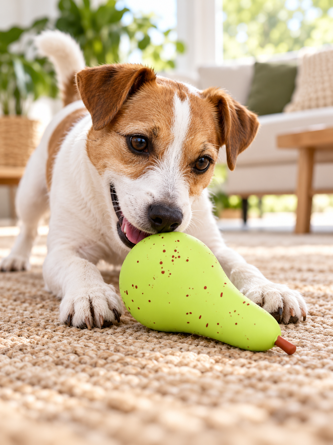 Pear Squeaky Toy