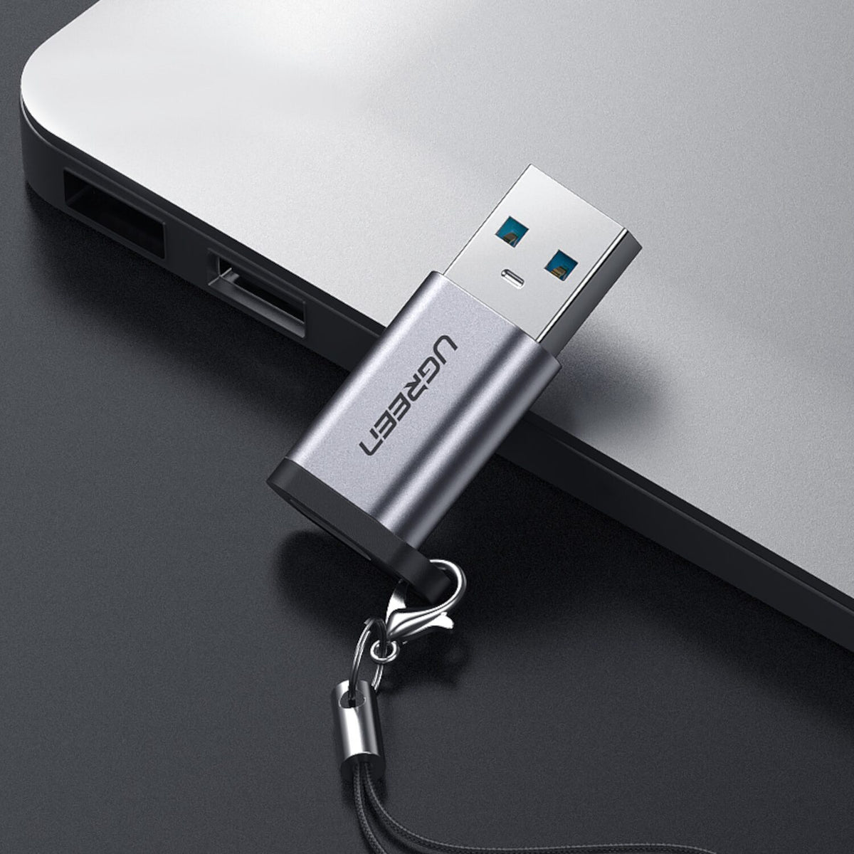 UGREEN USB 3.0 Male to Type-C 3.1 Female Adapter, Data Transfer and Charging