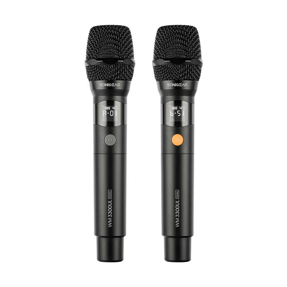 Sonicgear Wm 3300 Ul Dual Professional UHF Wireless Microphone Platinum - additional view