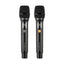 SonicGear WM 3300 UL Dual Professional UHF Wireless Microphone - Obsidian