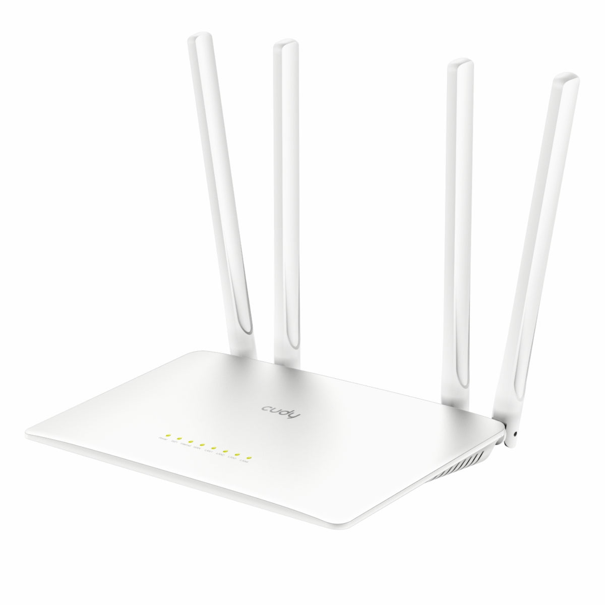 Cudy WR300S 300Mbps 5-Port Wi-Fi 4 Router – White