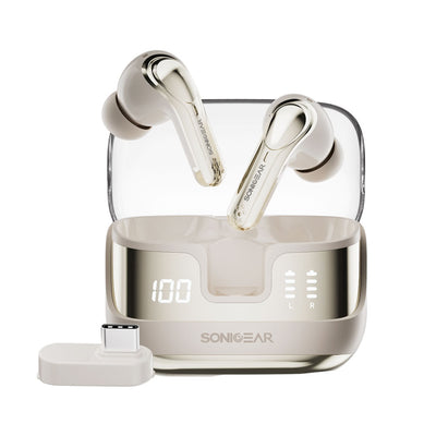 Sonicgear Earpump XP2 Bluetooth And Wireless Enc Earphones Gold - additional view