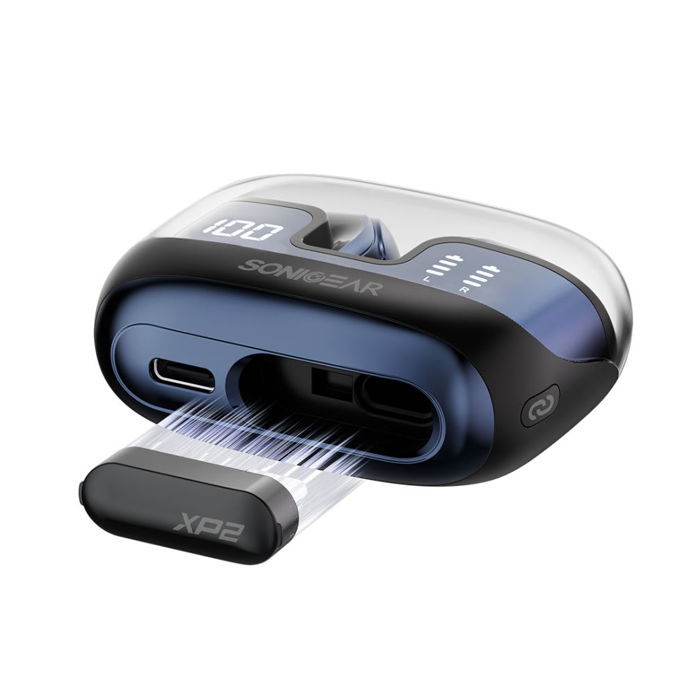 Sonicgear Earpump XP2 Bluetooth And Wireless Enc Earphones Obsidian - additional view