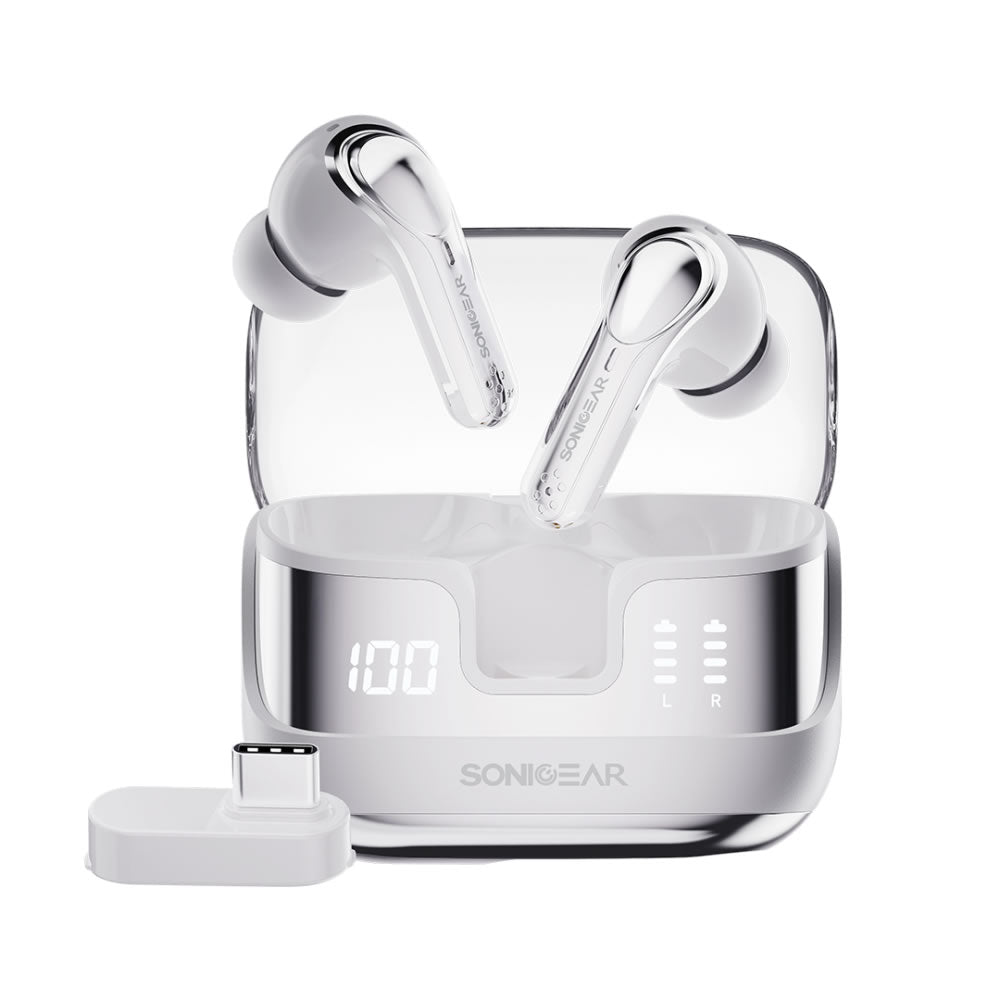 Sonicgear Earpump XP2 Bluetooth And Wireless Enc Earphones Platinum - additional view